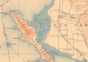 1899 Pt Molate map